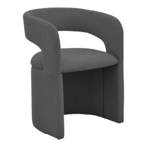 Cocon armchair Argos The Classic anthracite fabric 58x58x80cm