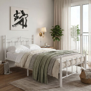 Wotso Argos The Classic metal bed white 90x190cm