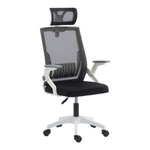 Plymot Argos The Classic office chair white-mesh black 48x58x112-122cm