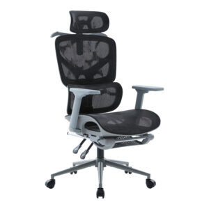 Vigo Argos The Classic grey executive office chair, mesh black 52x70x118-124cm