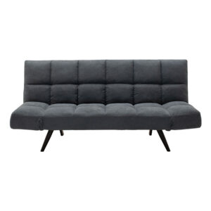 024 000013 3 3 seater Sofa bed Freddo Argos The Classic fabric dark grey - black legs 182x81x84cm