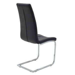 029 000003 1 Chair Darrell Argos The Classic Metal chrome with PU black