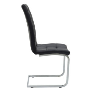 029 000003 3 Chair Darrell Argos The Classic Metal chrome with PU black