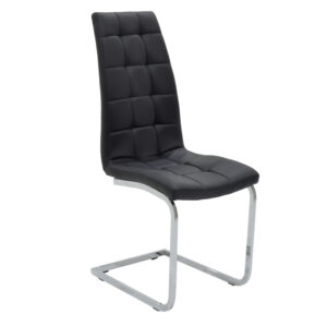 029 000003 Chair Darrell Argos The Classic Metal chrome with PU black
