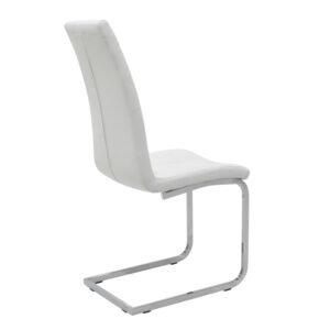 029 000004 1 Chair Darrell Argos The Classic metal chrome with PU white