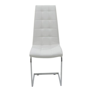 029 000004 2 Chair Darrell Argos The Classic metal chrome with PU white