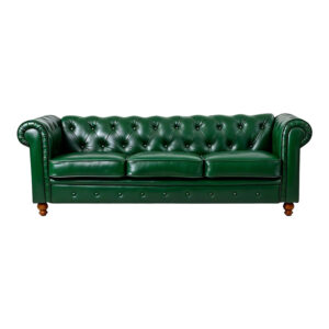 Three-seater sofa Chesterfield Argos The Classic pu cypress 203x84x67cm