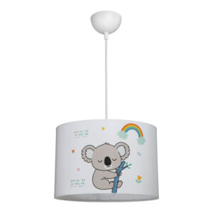 Kids' ceiling luminaire Koala Argos The Classic led E27 multicolor PVC D30x20cm