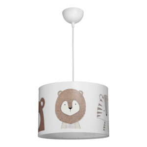 Kids' ceiling luminaire Safari Argos The Classic led E27 multicolor PVC D30x20cm
