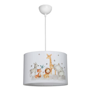 Kids' ceiling luminaire Tots Argos The Classic led E27 multicolor PVC D30x20cm
