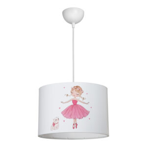 Kids' ceiling luminaire Ballerina Argos The Classic led E27 multicolor PVC D30x20cm