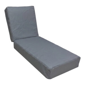 Vertian Argos The Classic cushion textilene in dark grey color 58x190x20cm