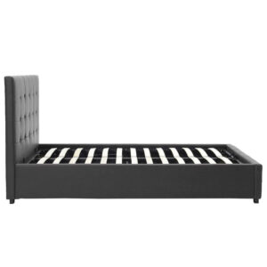 200 001759 3 Bed with mattress and storage space Roi-Resty Argos The Classic PU black 160x200cm