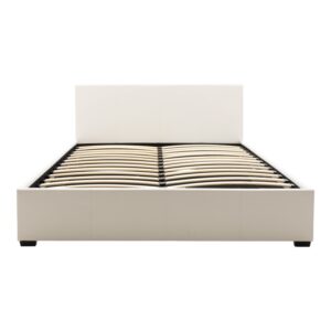 200 001763 3 Bed with mattress and storage space Norse-Resty Argos The Classic PU white 160x200cm
