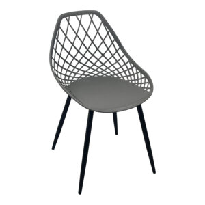 Chair Suan Argos The Classic athracite pp-black metal leg 49x51x86cm