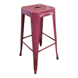 Bar stool Utopia Argos The Classic metal terracotta 42x42x76cm