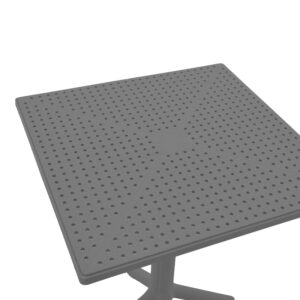 326 000056 2 Groovy table Argos The Classic pp perforated anthraicte 60x60x76cm