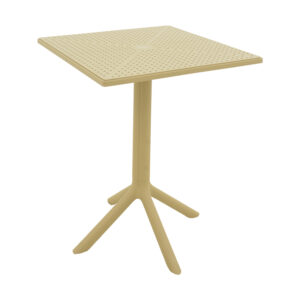 Groovy table Argos The Classic pp perforated cappuccino 60x60x76cm