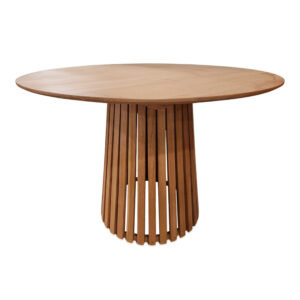 Kenda I Argos The Classic mindi wood table in natural shade D150x75cm