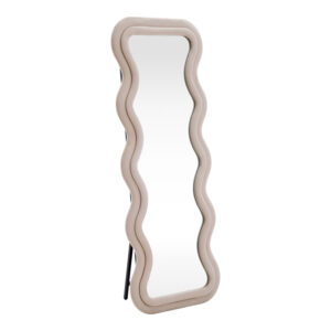 Kerly Argos The Classic mirror beige velvet 60x33x160cm