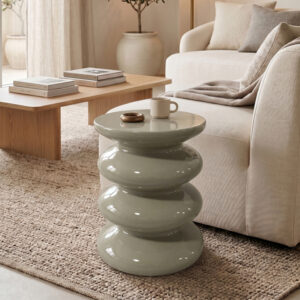 Side table Jonne Argos The Classic white MGO D40x46cm