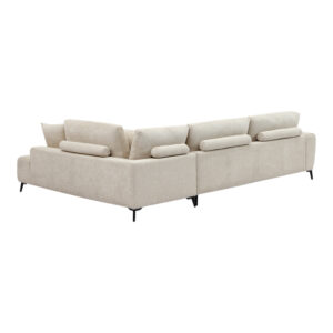 074 000081 2 Corner sofa Veneto Argos The Classic left corner beige fabric 298x208x85cm