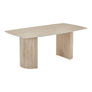 Loosir Argos The Classic table mdf-sandstone in travertine look 180x90x74cm