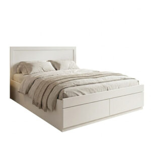 200 001803 1 Bed with mattress and drawer Olympus-Perfecto Argos The Classic white 120x200cm