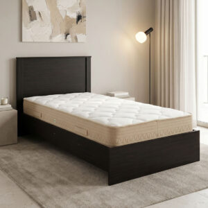 Bed with mattress Athos Sleepy Argos The Classic wenge 90x190cm