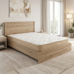 Bed with mattress Athos Sleepy Argos The Classic sonoma 160x200cm