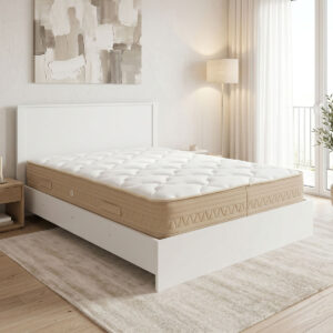 Bed with mattress Athos Sleepy Argos The Classic white 160x200cm