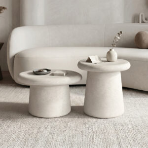 Coffee tables Herona Argos The Classic set 2 pcs white