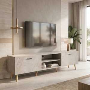 TV stand Gorna Argos The Classic beige marble look 180x35x48.6cm