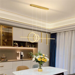 Ceiling lamp Neron Argos The Classic led gold metal 100x25x26cm