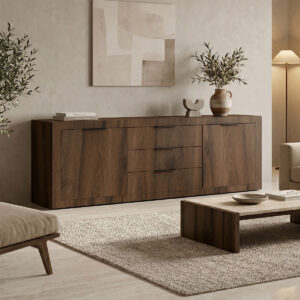 Doha Argos The Classic buffet walnut with oak 210x45x80.5cm