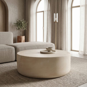 Ingendo Argos The Classic MGO cream coffee table D90x34cm