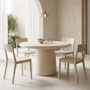 Cocedo Argos The Classic MGO cream table D120x76cm