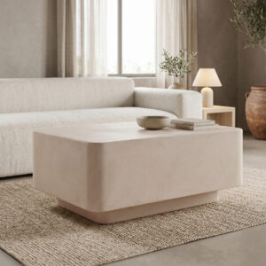 Coffee table Nerde Argos The Classic MGO cream 90x60x38cm