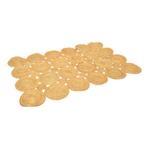 Rug Nelando Argos The Classic jute in natural color 165x235cm