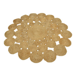 Rug Lekta Argos The Classic jute in natural color D150cm