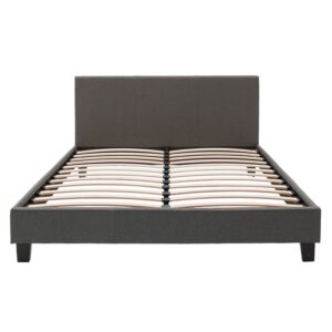 200 001748 2 Bed with mattress Nevil-Nemesis Argos The Classic anthracite fabric 150x200cm