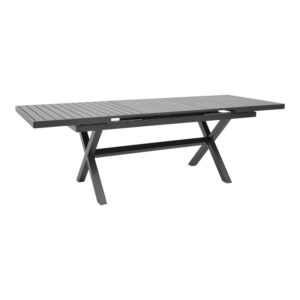 200 001868 3 Dining set Dagyn Breze Argos The Classic set 7pcs anthracite aluminum with natural shade 180-240x90x76cm