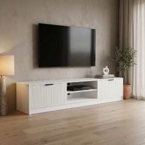 Tv stand Lemardo Argos The Classic white 180x40x40cm