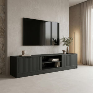 Tv stand Lemardo Argos The Classic black 180x40x40cm