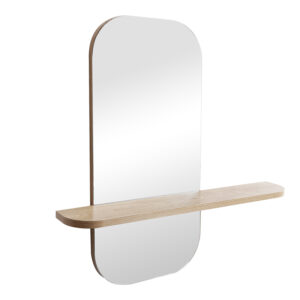 mirror Lunaria Argos The Classic MDF in natural finish 60x11.5x60cm