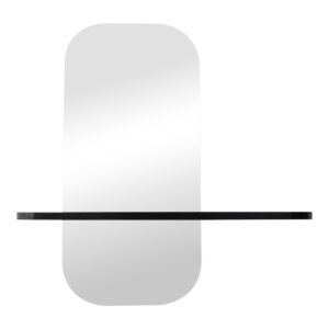 233 000055 2 mirror Lunaria Argos The Classic black MDF 60x11.5x60cm