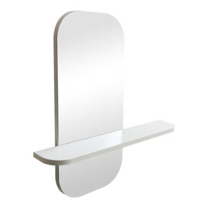 mirror Lunaria Argos The Classic white MDF 60x11.5x60cm