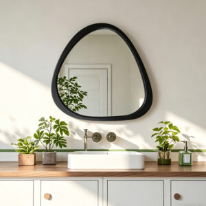 233 000064 1 mirror Ione Argos The Classic black MDF 55x2.5x60 cm