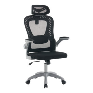 Office chair manager Delilah Argos The Classic black mesh grey PP 61x62x120cm