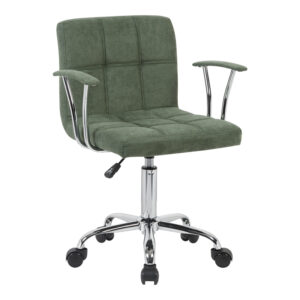 Office chair Buleco Argos The Classic olive green fabric 56x46x74-86cm